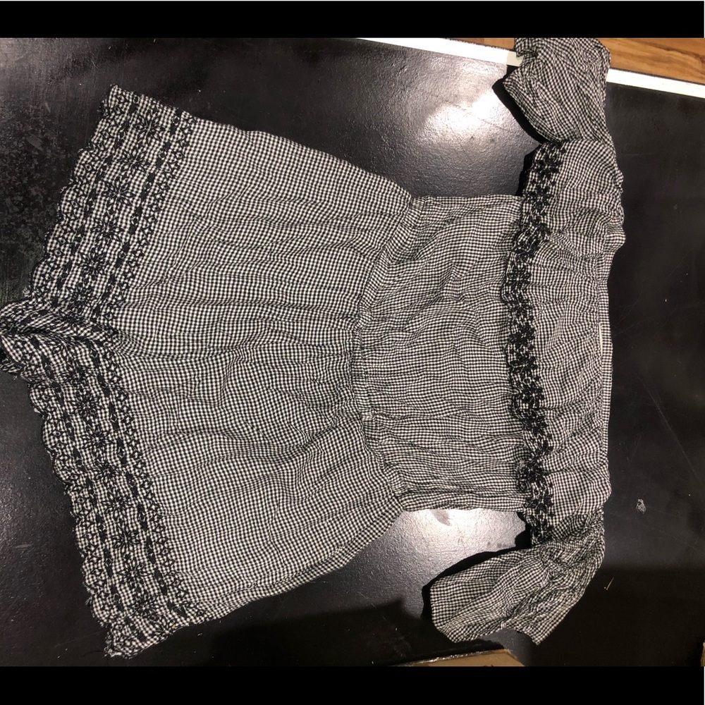 American Eagle strapless romper